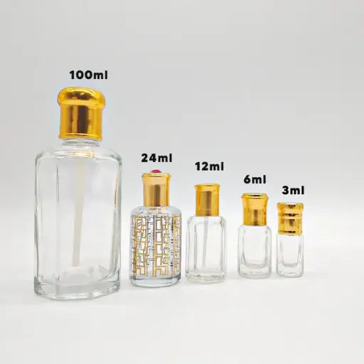 Empty Attar Bottle 3ml 