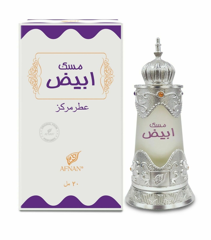 Musk Abiyad 20ml By Afnan