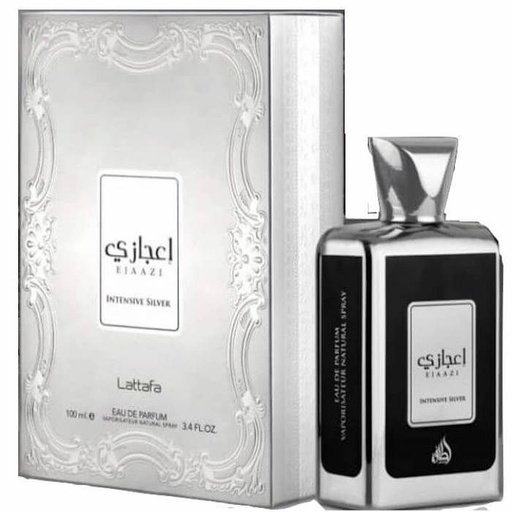 [10079] Ejaazi Intense Silver Perfume 100ml EDP by Lattafa